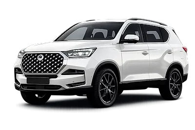 KGM Rexton EX diesel 2.2 litres, 7 places — Blanc