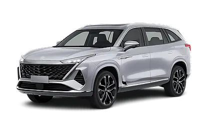 MG S9 Comfort PHEV, гибрид, 1.5 л, 7 мест — Жемчужно-белый