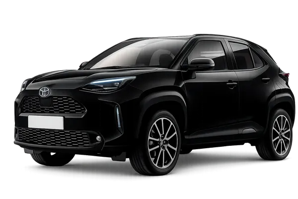 טויוטה יאריס קרוס hybrid — שחור מטאלי